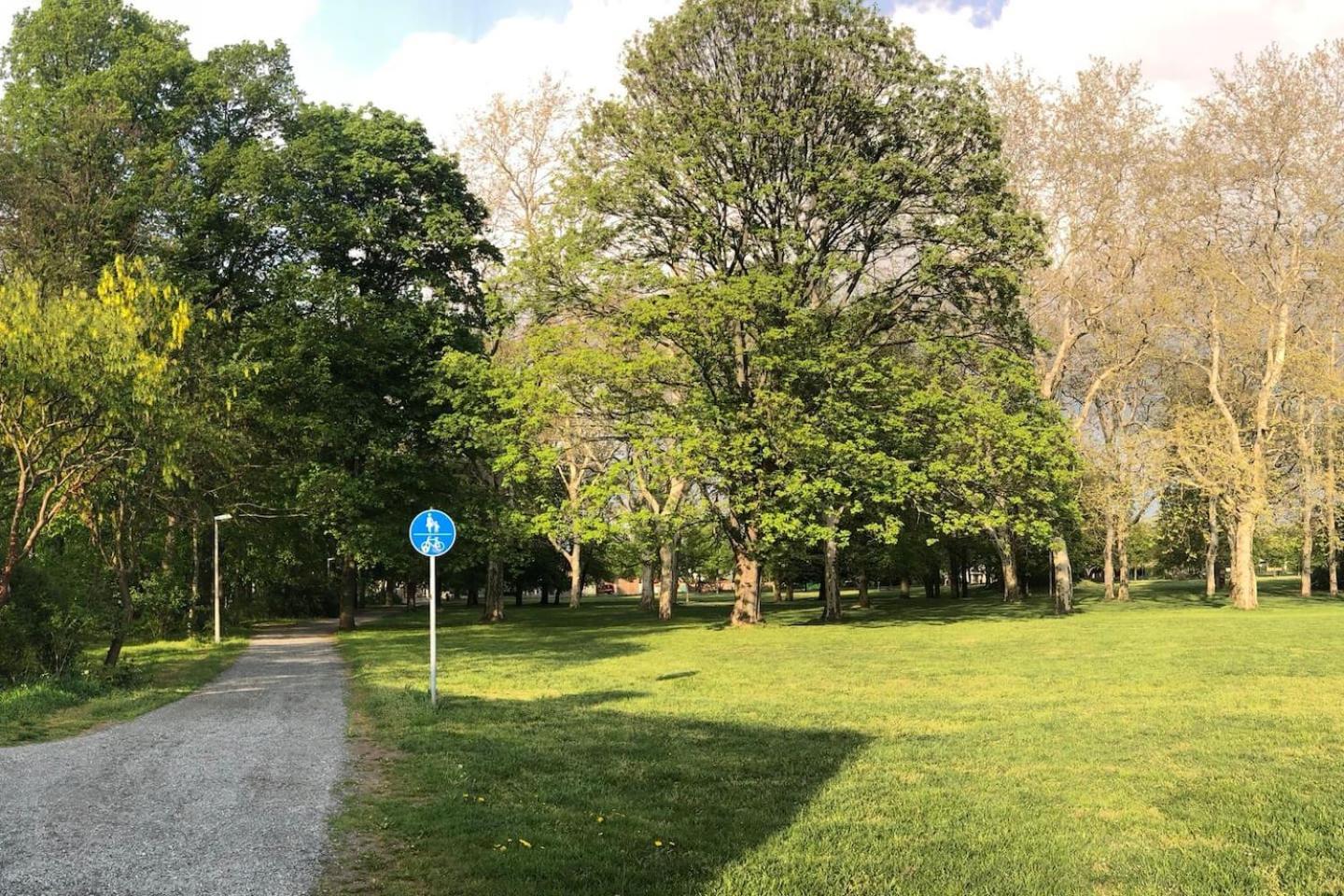 Ferienwohnung Am Park Leipzig Eksteriør bilde